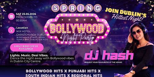 Spring Bollywood Night Party