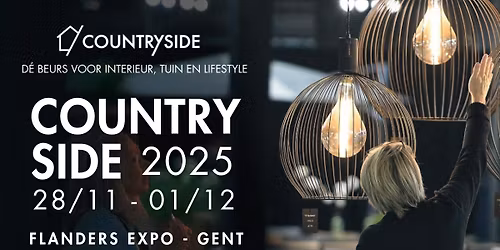 Countryside Gent 2025 - D\u00e9 beurs voor Interieur, Tuin en Lifestyle