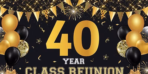 40th Class Reunion Reservation