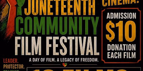 Pikes Studio Cinema Juneteenth Community Film Festival
