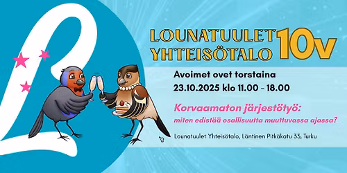 AVOIMET OVET, Korvaamaton j\u00e4rjest\u00f6ty\u00f6: miten edist\u00e4\u00e4 osallisuutta muuttuvassa ajassa?
