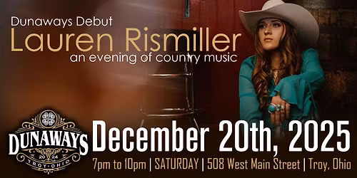 LIVE Music w\/ Lauren Rismiller