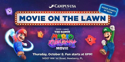 15th Annual Movie on the Lawn at Empower Park - Hosted by CAMPUS USA Credit Union.
