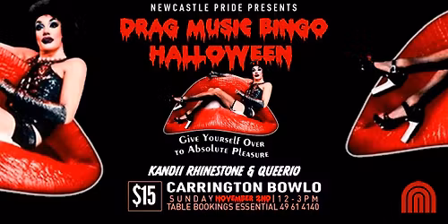 Halloween Drag Music Bingo with Kandii Rhinestone & DJ Queerio