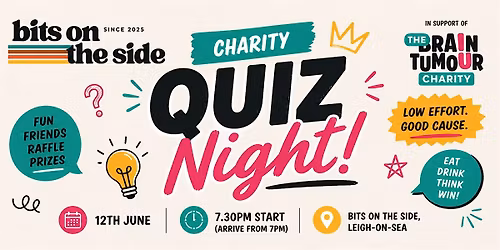 Charity Quiz Night for The Brain Tumour Charity
