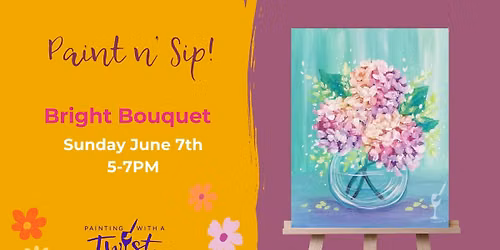 SUNDAY FUN DAY Paint n' Sip!