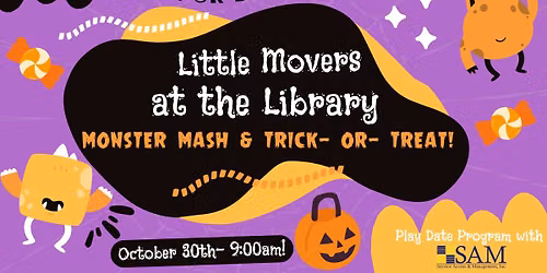 Little Movers at the Library- Monster Mash- SVCL