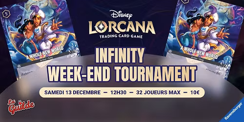 Lorcana : Infinity week-end tournament