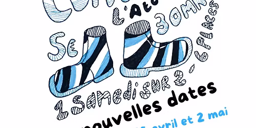 NOUVELLES DATES POUR CONCERTIBULE \u00e0 L'Atelier Amus\u00e9 samedis 25 avril et 2 mai, pensez \u00e0 reserver