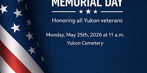 Yukon Memorial Day Ceremony 