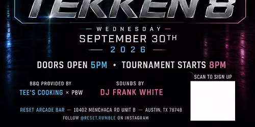 RESET RUMBLE Vol. 2: Tekken 8 Tournament