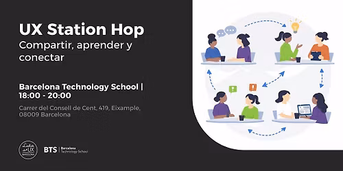 UX Station Hop: compartir, aprender y conectar