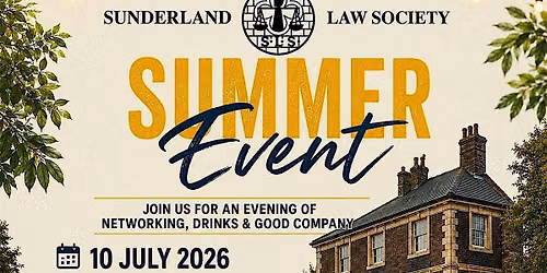 Sunderland Law Society Summer Event sponsored by Progressive Legal Solution
