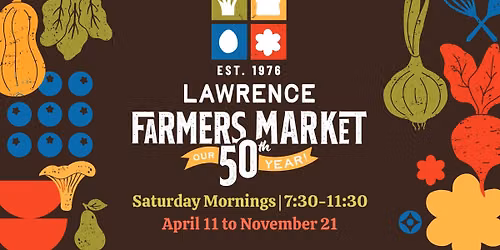 \ud83c\udf31Saturdays at the Lawrence Farmers Market \ud83c\udf31