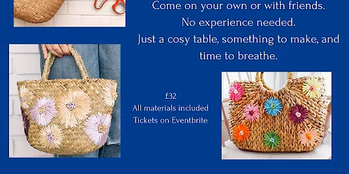 Cosy Craft Club - Bag Embroidery