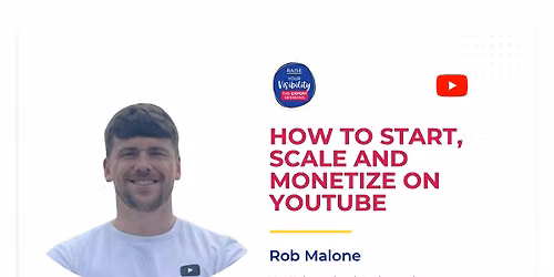 Start, scale and monetise on YouTube - Workshop