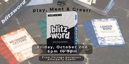 Play & Meet Blitzword Chicago