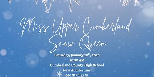 Miss Upper Cumberland Snow Queen 2026