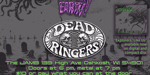 "Explorers, Like Us" official CD release ft. Forcefield\/Queen Of Dreams\/Target Earth!\/Dead Ringers