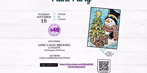 Colorz & Blendz Paint Party! 