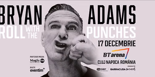 Bryan Adams \u2013 \u201eRoll with the Punches\u201d, live la Cluj, BTarena