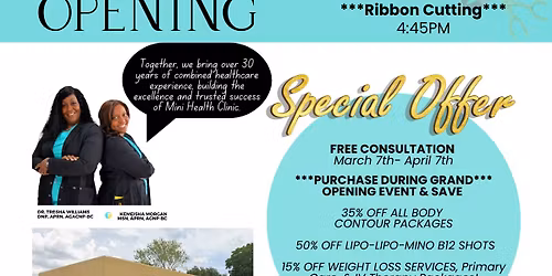Mini Health Clinic West Orlando Grand Opening 