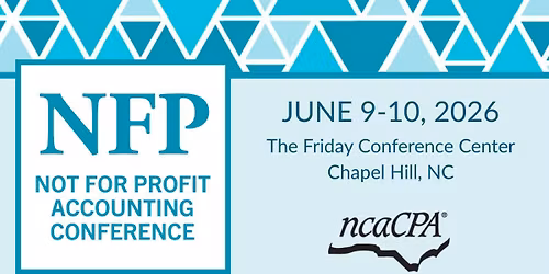 2026 Not-For-Profit Accounting Conference