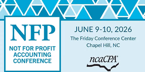 2026 Not-For-Profit Accounting Conference