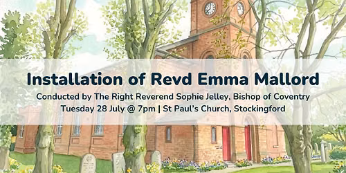 Installation of our new vicar, Revd Emma Mallord