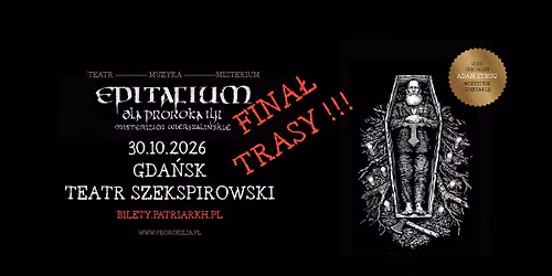 EPITAFIUM DLA PROROKA ILJI - MISTERIUM WIERSZALI\u0143SKIE\/ GDA\u0143SK 30\/10\/26 \/ Teatr Szekspirowski