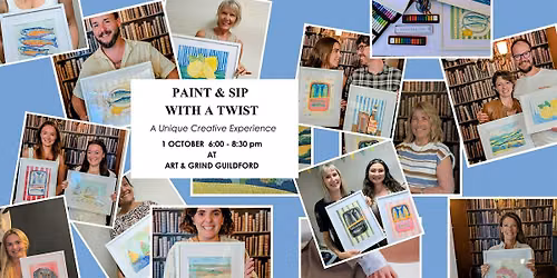 Paint & Sip Guildford | A Creative Experience with a Twist