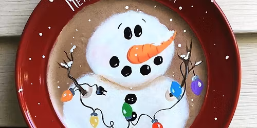 Holiday Cookie Plate Paint Night at Dory's Cafe\u2022 Grill \u2022 Shop