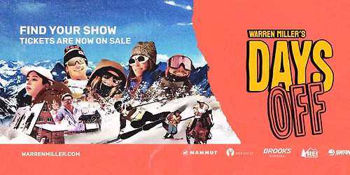 Warren Miller Film Tour ~ Presented by Alyeska Ski Club