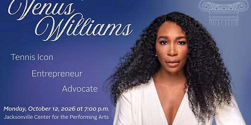 Florida Forum Speaker Series with Venus Williams