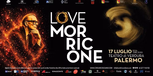 LOVE MORRICONE - Archi & Voci - PALERMO - 17 Luglio 2026