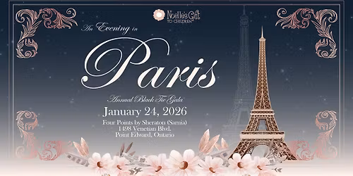 Noelle\u2019s Gift to Children\u2019s \u201c An Evening in Paris \u201c Gala