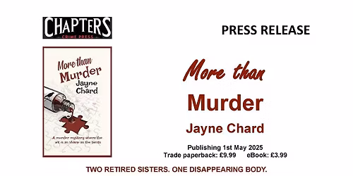 Lawrence Weston Book Club presents 'Jayne Chard - More than M**der'
