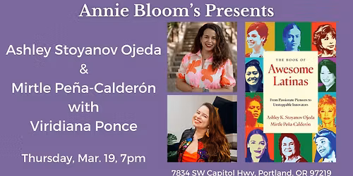 Reading: Ashley Stoyanov Ojeda & Mirtle Pe\u00f1a-Calder\u00f3n