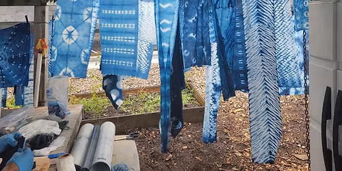 Creating Beautiful Blues and Patterns: Indigo and Shibori with Jan Quarles