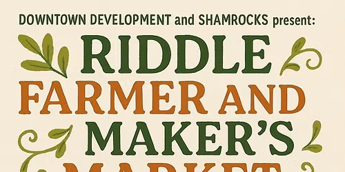 Riddle Farmer & Maker’s Market