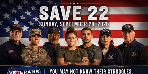 SAVE 22 - 660 Flags. 660 Stories. One Mission.