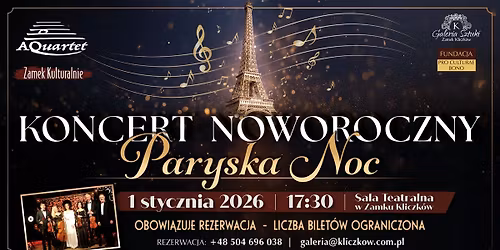 Koncert Noworoczny I Zamek Kliczk\u00f3w I 1 stycznia 2026