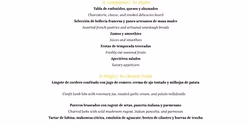 Brunch Especial A\u00f1o Nuevo en Jard\u00edn de Diana, Hyatt Centric Gran V\u00eda Hotel 5*