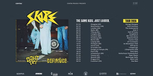 Slope \/\/ The Same Kids. Just Louder - Tour 2026 \/\/ K\u00f6ln