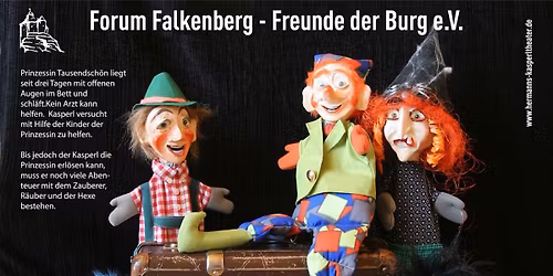 Hermann\u2019s Kasperltheater \u201eDie verzauberte Prinzessin\u201c