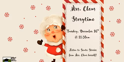 Mrs. Claus Storytime