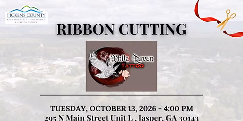 Ribbon Cutting: White Raven Tattoo