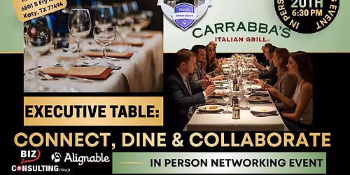 Executive Table: Connect, Dine and Collaborate