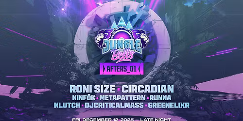 Jungle Bells 20205 - Official Friday Night Afterparty