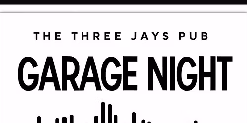 Garage night with Jo\u2019s vocals 